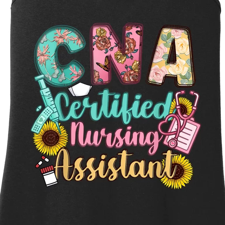 CNA Certified Nursing Assistant Ladies Essential Tank