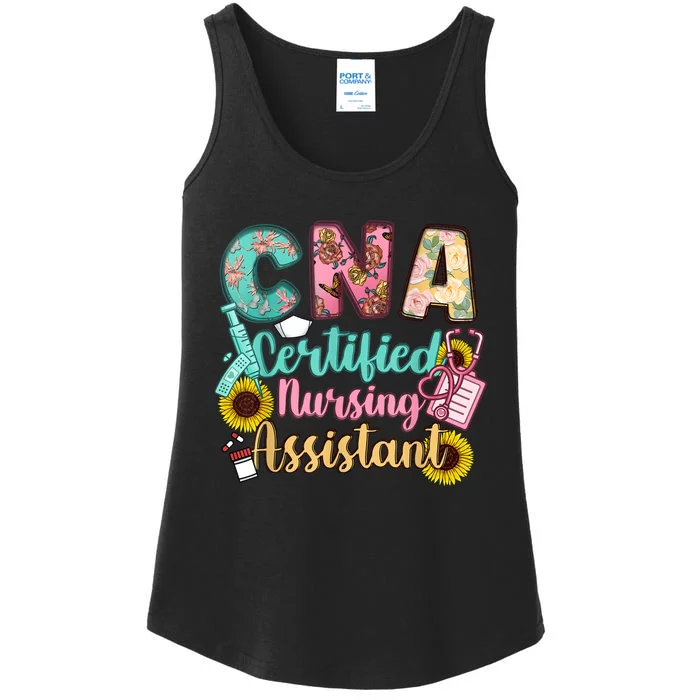 CNA Certified Nursing Assistant Ladies Essential Tank