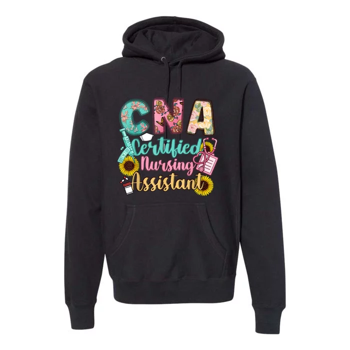 CNA Certified Nursing Assistant Premium Hoodie