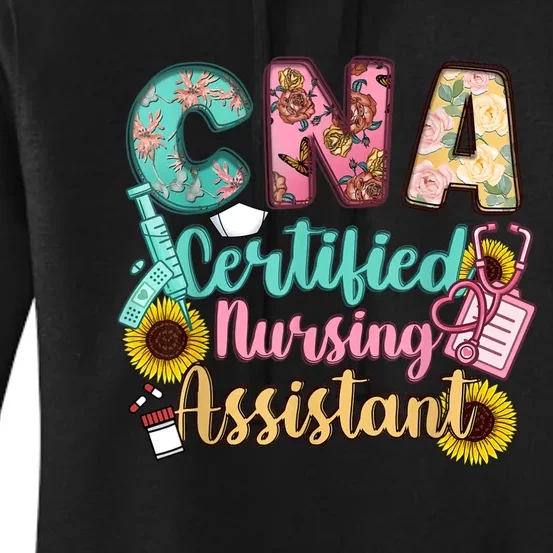 CNA Certified Nursing Assistant Women's Pullover Hoodie