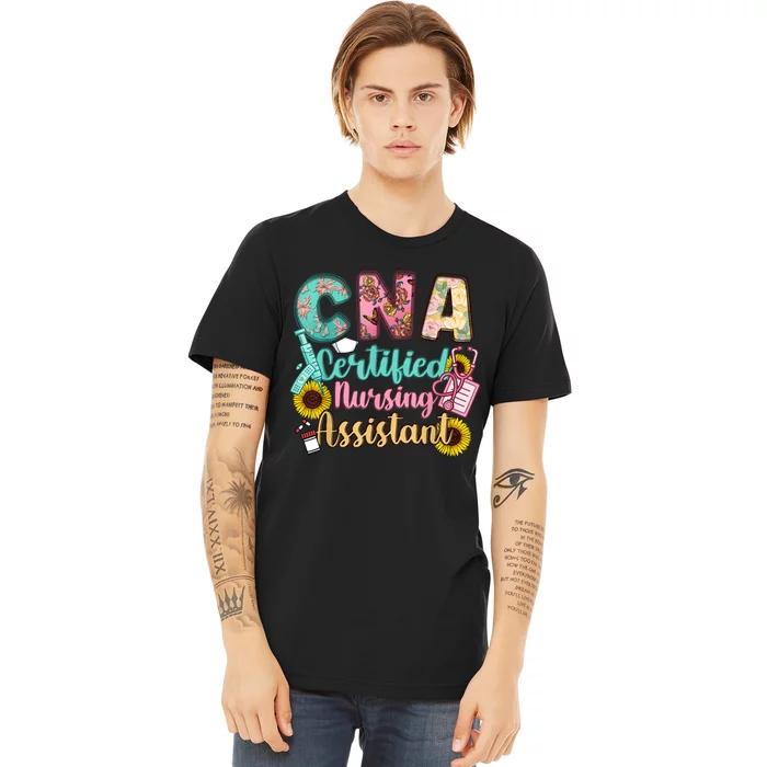 CNA Certified Nursing Assistant Premium T-Shirt