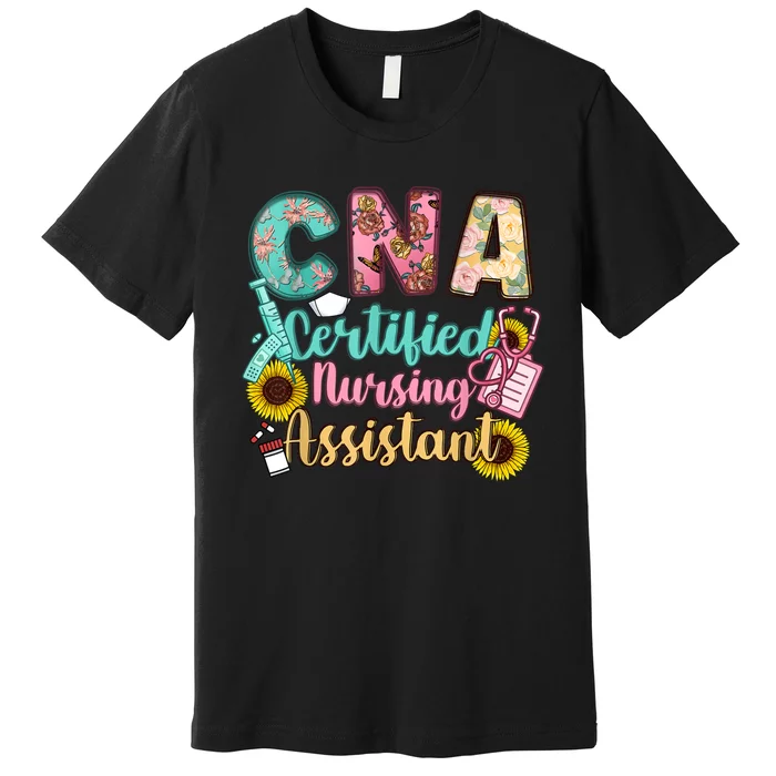 CNA Certified Nursing Assistant Premium T-Shirt