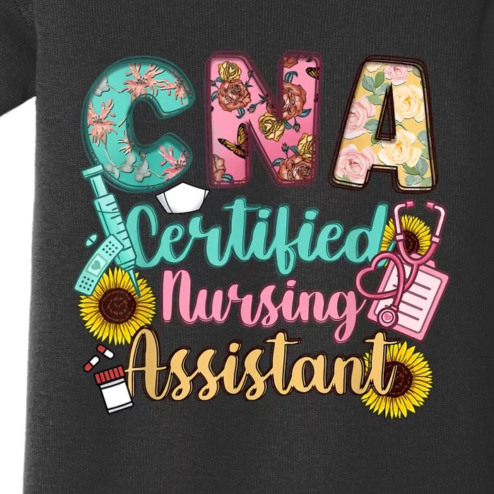 CNA Certified Nursing Assistant Baby Bodysuit