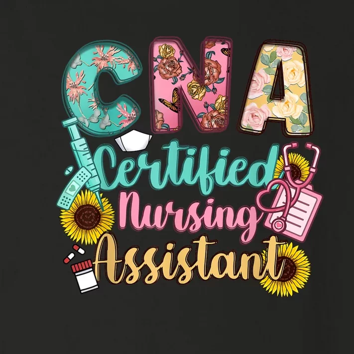 CNA Certified Nursing Assistant Toddler Long Sleeve Shirt