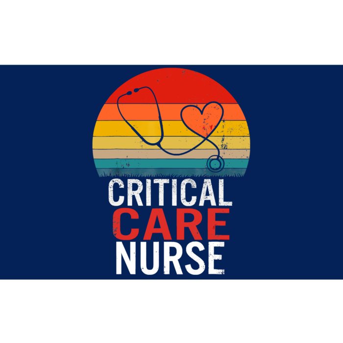 Critical Care Nurse ICU Nurses Week Intensive Care Graduate Bumper Sticker