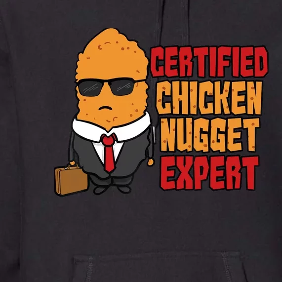 Certified Chicken Nugget Expert For Boy Girl Premium Hoodie