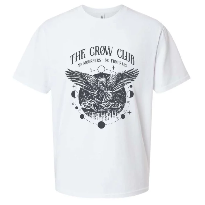 Crow Club No Mourner No Funeral Retro Celestial Bookworm Sueded Cloud Jersey T-Shirt