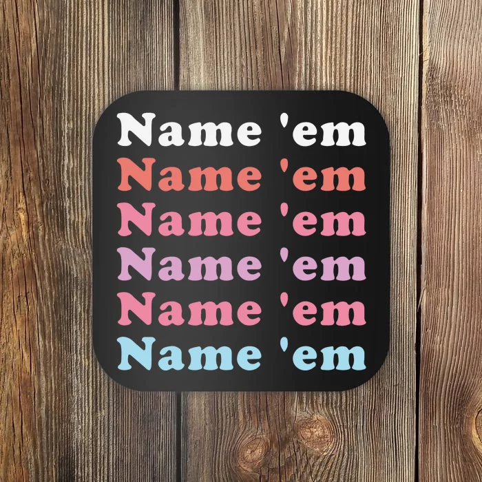 Chris Colfer Name ’Em Name ’Em Coaster