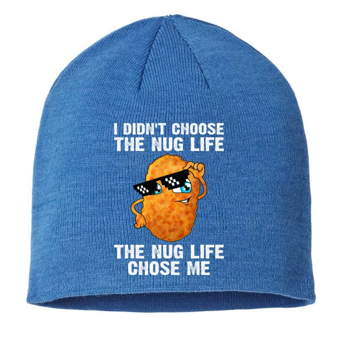 Cool Chicken Nugget Chicken Lover Nuggets 8 1/2in Sustainable Knit Beanie