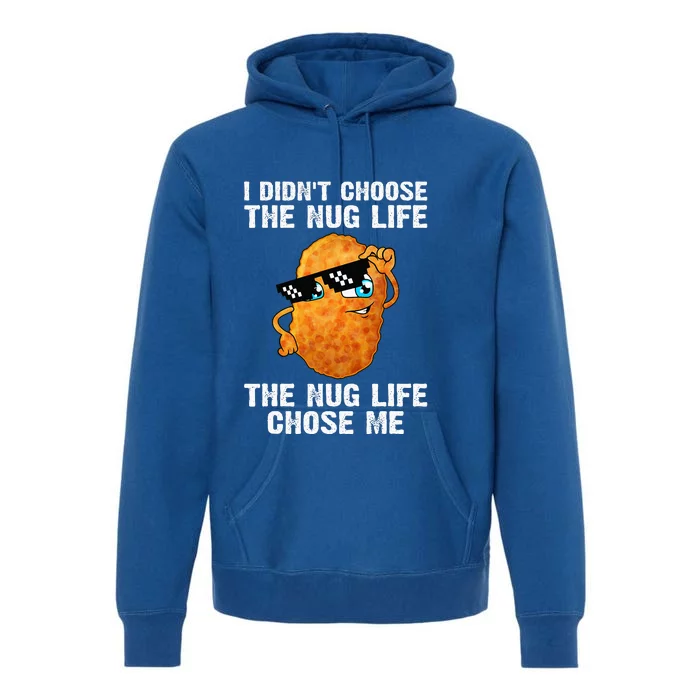 Cool Chicken Nugget Chicken Lover Nuggets Premium Hoodie