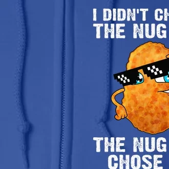 Cool Chicken Nugget Chicken Lover Nuggets Full Zip Hoodie