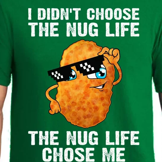 Cool Chicken Nugget Chicken Lover Nuggets Pajama Set