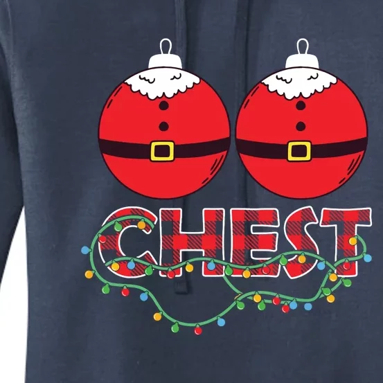 Chestnuts Chest Nuts Christmas Matching Christmas Couples Women's Pullover Hoodie