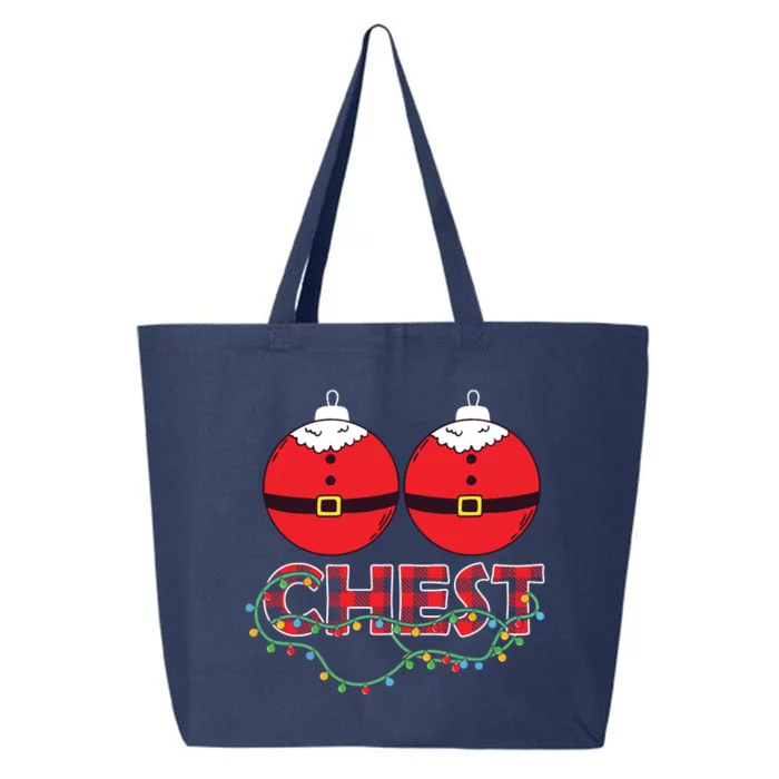 Chestnuts Chest Nuts Christmas Matching Christmas Couples 25L Jumbo Tote