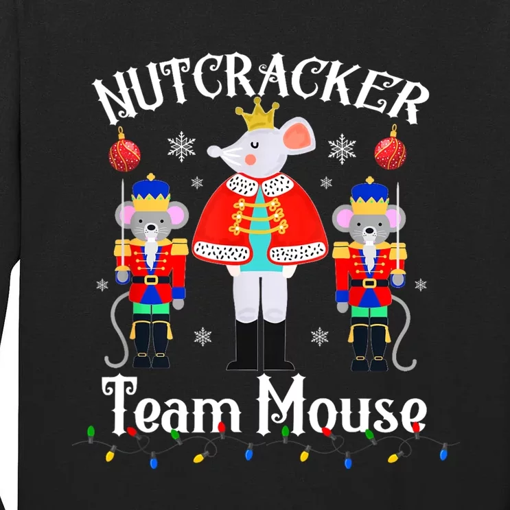 Cracking Christmas Nutcracker Ballet Women Top Shows Soldie Tall Long Sleeve T-Shirt