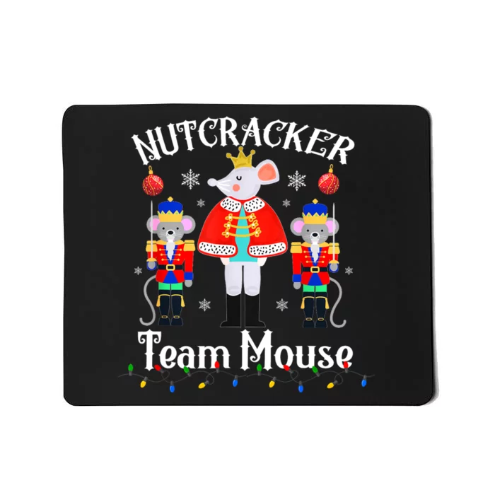 Cracking Christmas Nutcracker Ballet Women Top Shows Soldie Mousepad