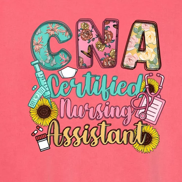 CNA Certified Nursing Assistant Garment-Dyed Sweatshirt