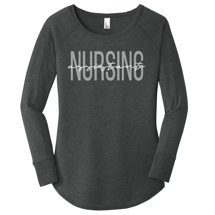 Cna Certified Nursing Assistant Medical Gift Women's Perfect Tri Tunic Long Sleeve Shirt