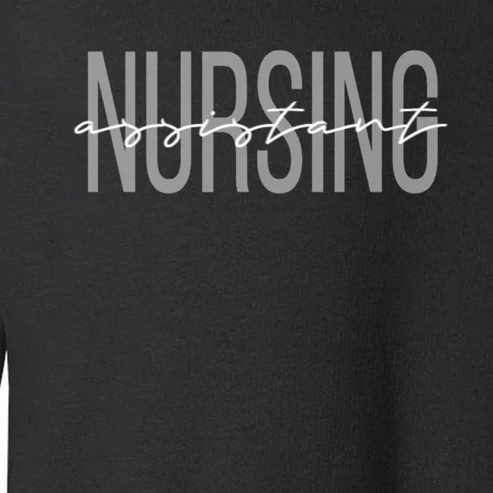 Cna Certified Nursing Assistant Medical Gift Toddler Sweatshirt