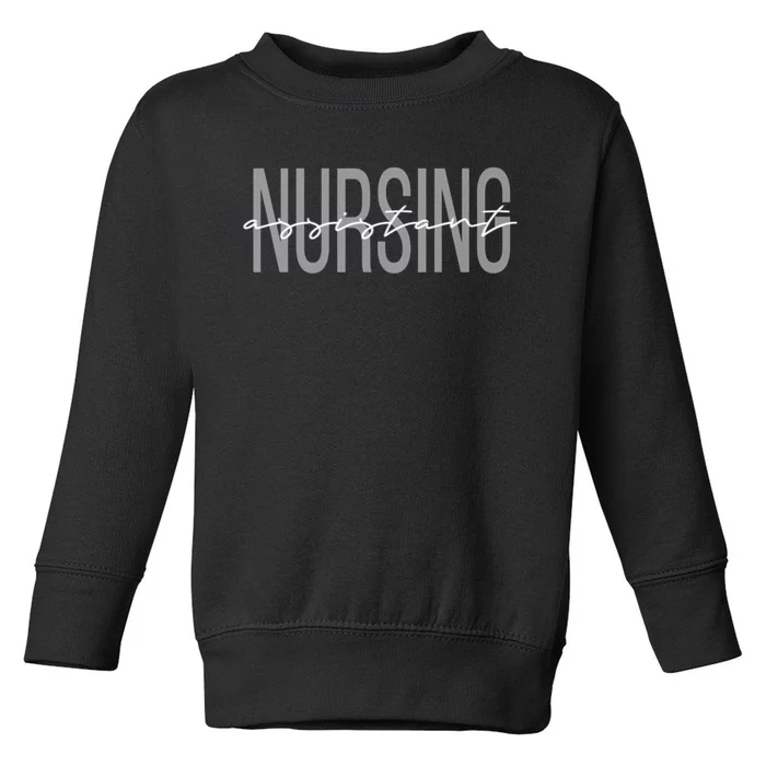 Cna Certified Nursing Assistant Medical Gift Toddler Sweatshirt