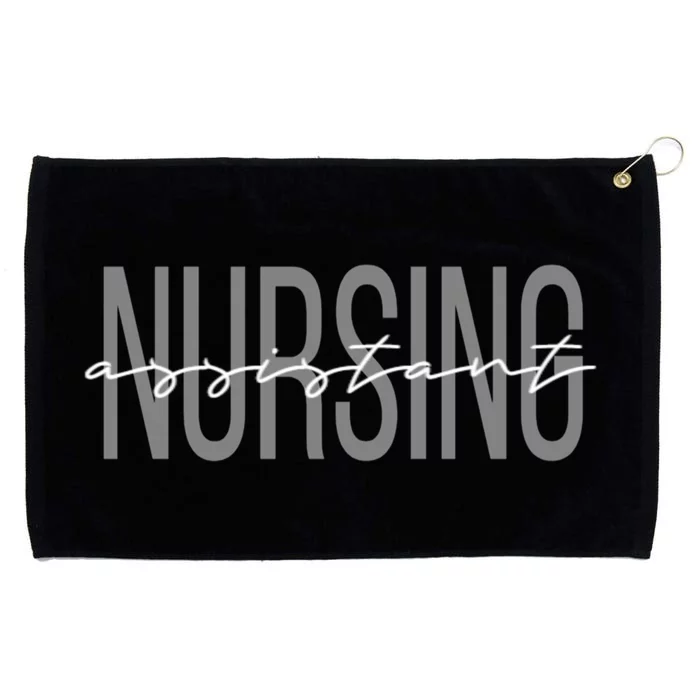 Cna Certified Nursing Assistant Medical Gift Grommeted Golf Towel