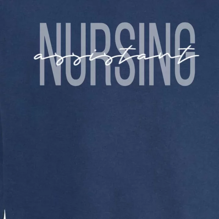 Cna Certified Nursing Assistant Medical Gift Garment-Dyed Sweatshirt