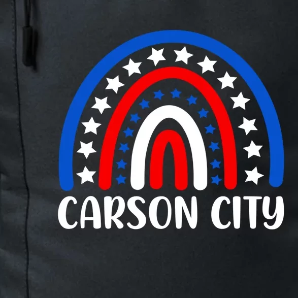 Carson City Nevada Gift I Love Carson City Usa Meaningful Gift Daily Commute Backpack