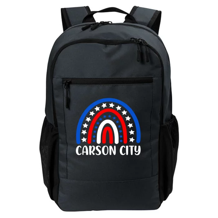 Carson City Nevada Gift I Love Carson City Usa Meaningful Gift Daily Commute Backpack