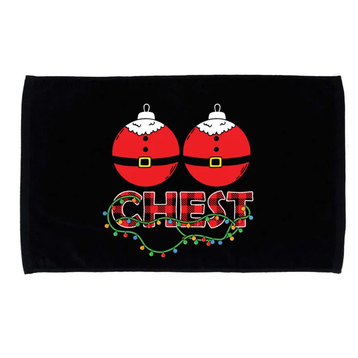 Chestnuts Chest Nuts Christmas Matching Christmas Couples Microfiber Hand Towel