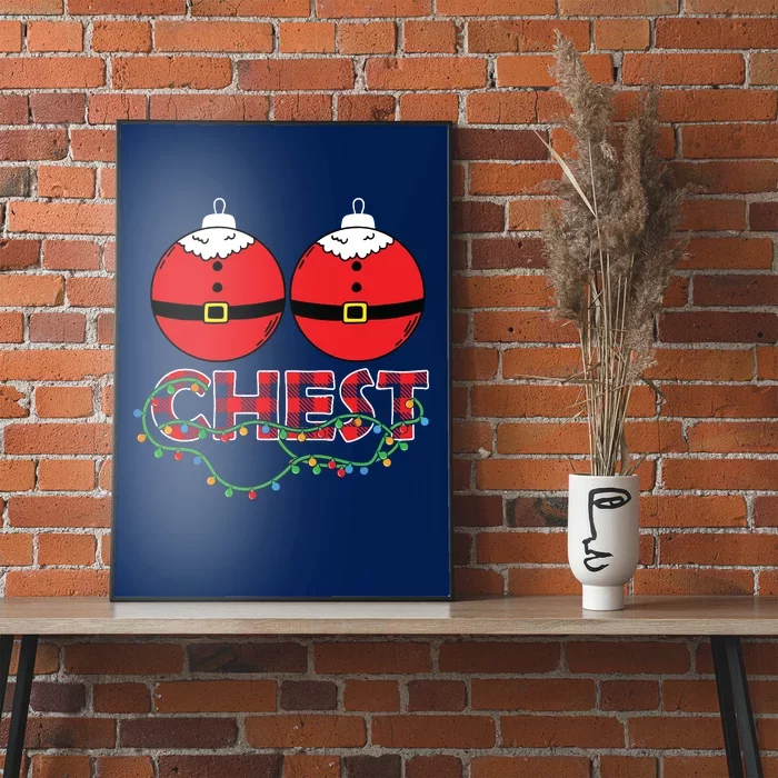 Chestnuts Chest Nuts Christmas Matching Christmas Couples Poster