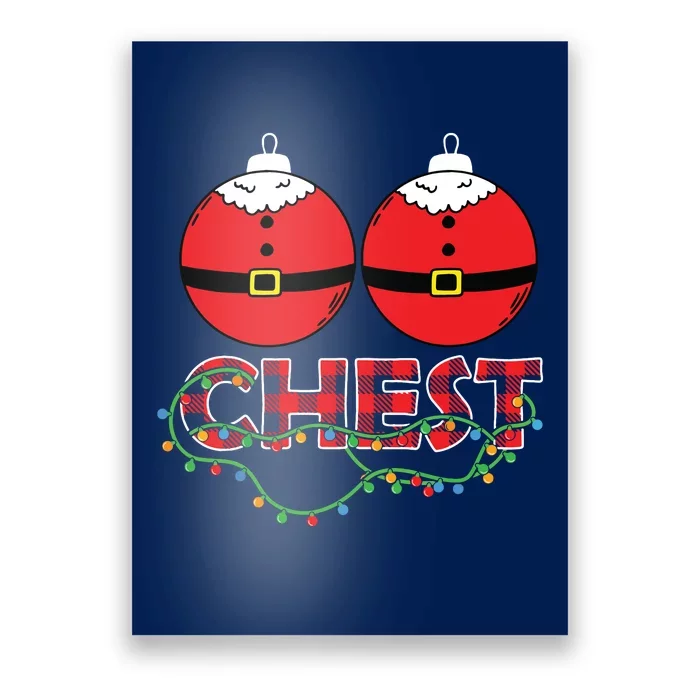 Chestnuts Chest Nuts Christmas Matching Christmas Couples Poster