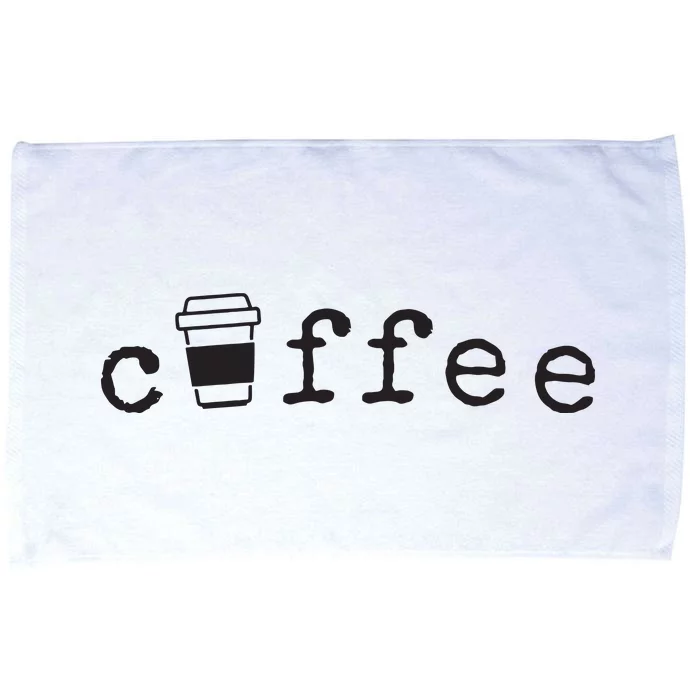 Coffee Cute Novelty Item For Coffee Lovers Microfiber Hand Towel