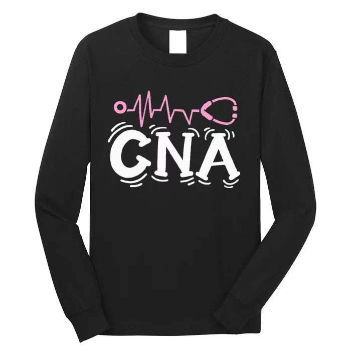 Cna Certified Nursing Assistant Long Sleeve Shirt