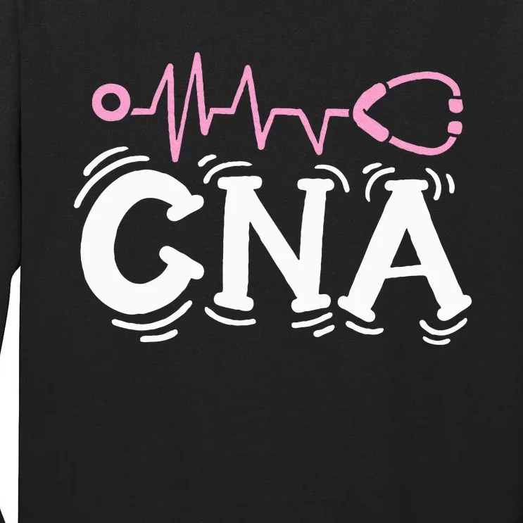 Cna Certified Nursing Assistant Tall Long Sleeve T-Shirt