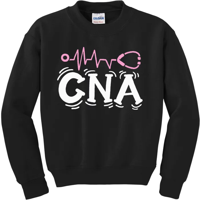 Cna Certified Nursing Assistant Kids Sweatshirt