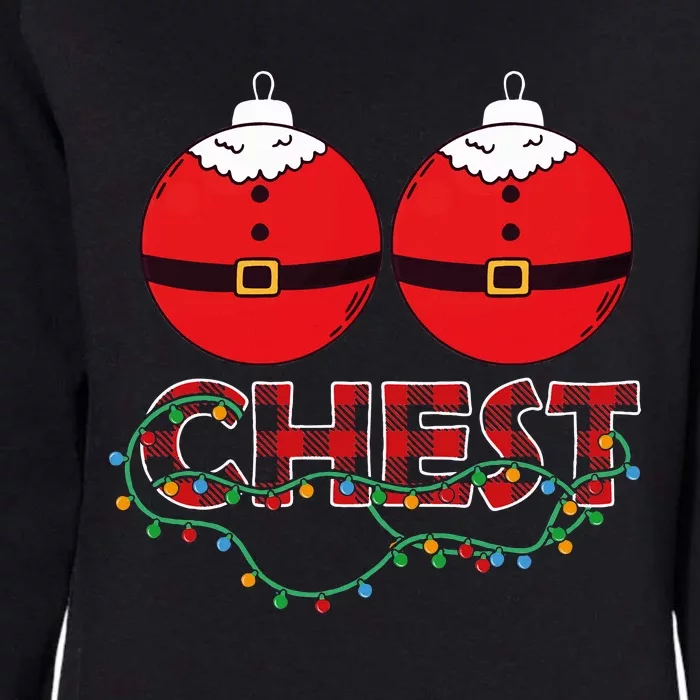 Chestnuts Chest Nuts Christmas Matching Christmas Couples Womens California Wash Sweatshirt