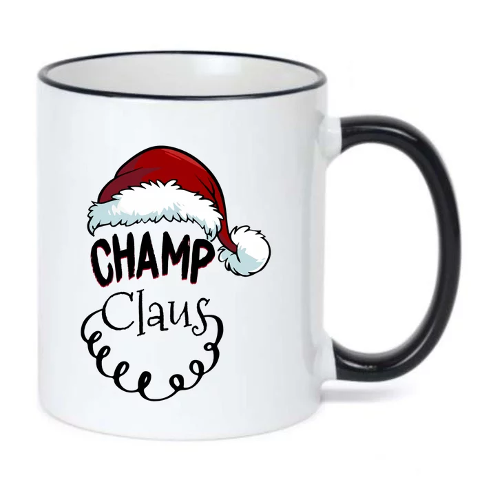 Champ Claus New Christmas Santa Claus Gift Black Color Changing Mug