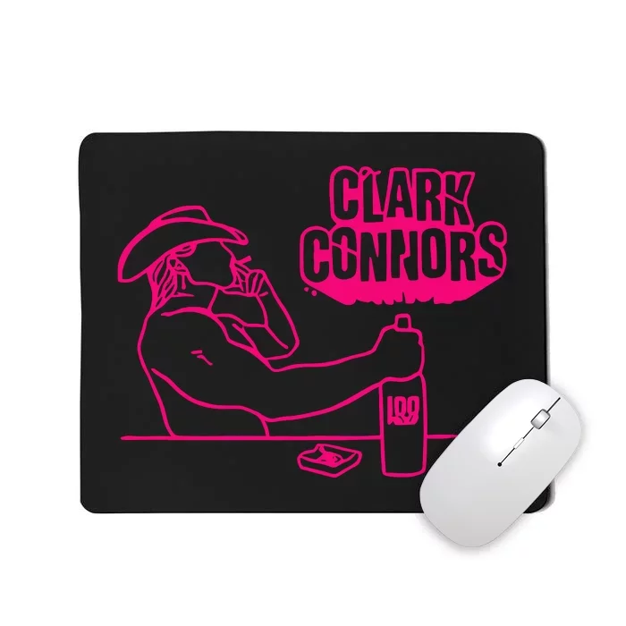 Clark Connors Neon Cowboy Mousepad