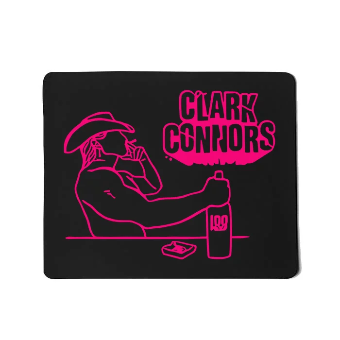 Clark Connors Neon Cowboy Mousepad