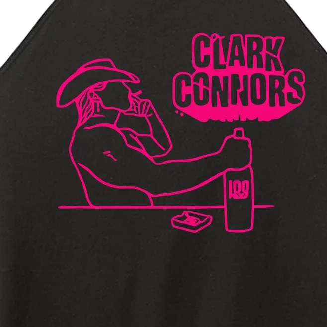 Clark Connors Neon Cowboy Women’s Perfect Tri Rocker Tank