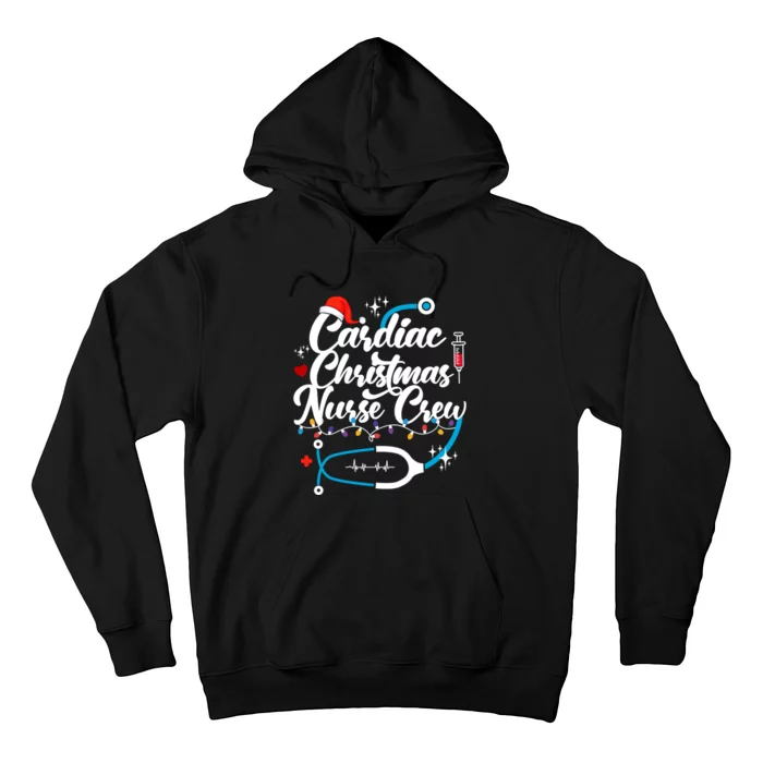 Cardiac Christmas Nurse Crew Holiday Season Hoodie