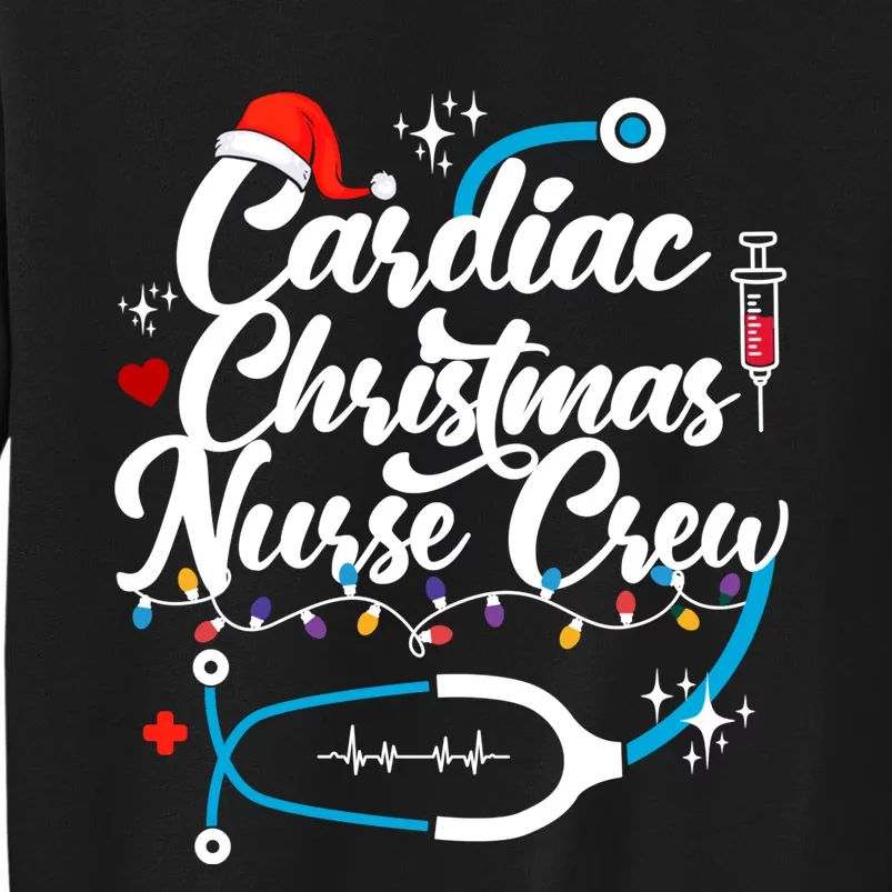 Cardiac Christmas Nurse Crew Holiday Season Sweatshirt