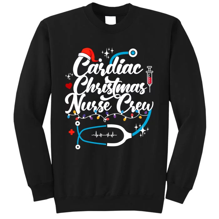 Cardiac Christmas Nurse Crew Holiday Season Sweatshirt