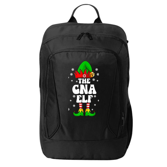 Cna Certified Nursing Assistant Elf Nurse Christmas Costume Gift City Backpack