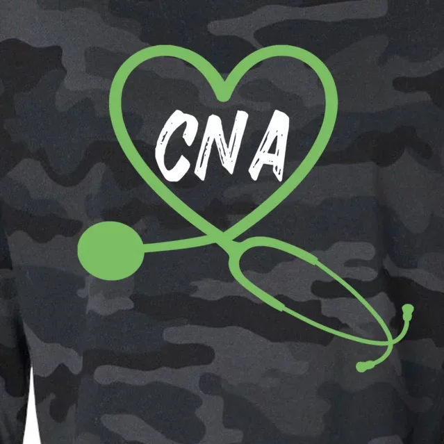 Cna Certified Nursing Assistant Profession Cool Gift Cropped Pullover Crew