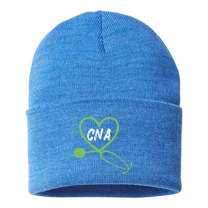 Cna Certified Nursing Assistant Profession Cool Gift Sustainable Knit Beanie