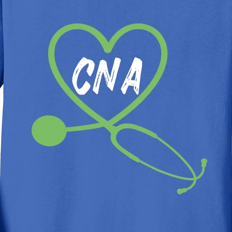 Cna Certified Nursing Assistant Profession Cool Gift Kids Long Sleeve Shirt