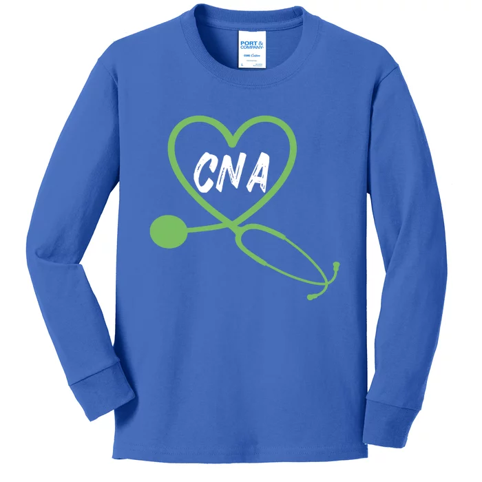 Cna Certified Nursing Assistant Profession Cool Gift Kids Long Sleeve Shirt