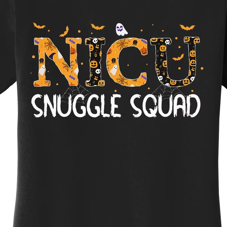 Cozy Crew NICU Nurse Halloween Outfit Women's T-Shirt