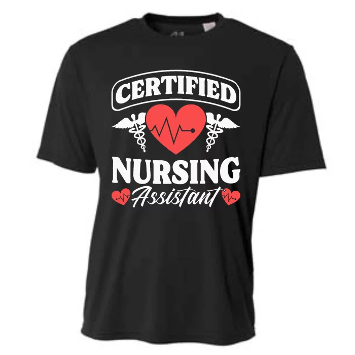 Cna Certified Nursing Assistant Certified Nursing Assistant Cooling Performance Crew T-Shirt